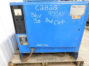 lot 37 image: Two 36 Volt Charger - For Parts