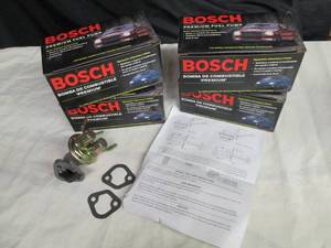 lot 130 image: 4pc. BOSCH Premium Fuel Pump Part#...