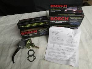 lot 57 image: 3pc. BOSCH Premium Fuel Pump Part#...