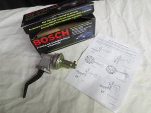 lot 77 image: BOSCH Premium Fuel Pump Part# 6843...
