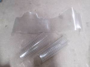 lot 251 image: Heavy Duty Clear Floor Mats for Toy...