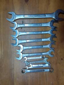 lot 31 image: Assorted Wrenches (Most Craftsman)