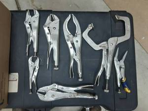 lot 64 image: Lot Of Assorted Vice Grips
