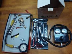 lot 77 image: Leak-Down Tester, Compression Tester, Air Fittings