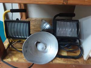 lot 80 image: 3-Work Lights