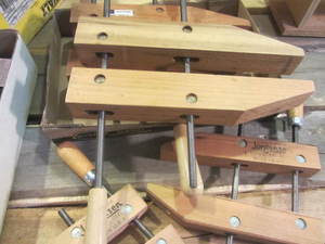 lot 14 image: Jorgensen Wood Clamps
