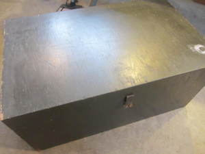 lot 29 image: Wooden Foot Locker
