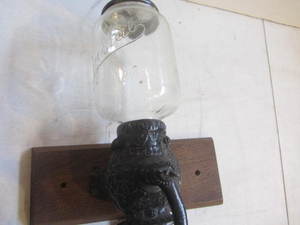 lot 58 image: Crystal Coffee Grinder