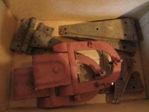 lot 73 image: Door Roller Units, Hinges