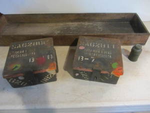 lot 75 image: Military Boxes
