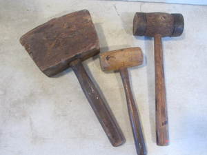 lot 91 image: Wooden Mallets
