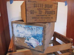 lot 111 image: Wood Boxes