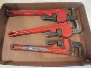 lot 126 image: Pipe Wrenches