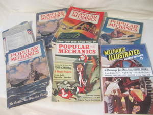 lot 160 image: Popular Mechanics Magazines