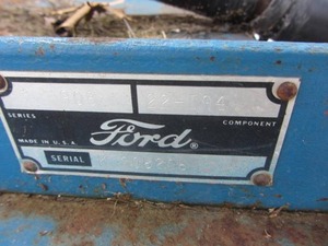 lot 35 image: Ford Finishing Mower