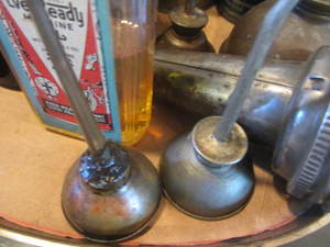 lot 181 image: Oil Cans