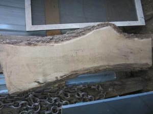 lot 216 image: Wooden Slab