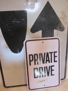 lot 224 image: Roadway Signs