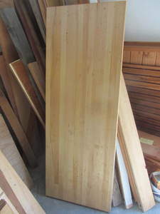 lot 246 image: Butcher Block Countertop