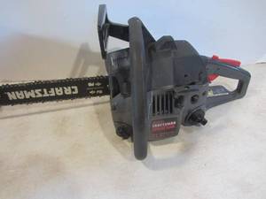 lot 256 image: Craftsman Chainsaw