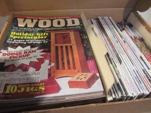 lot 281 image: Wood Working Magazines