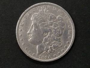 lot 26 image: 1894 O Morgan Silver Dollar...