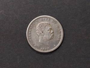 lot 112 image: 1883 Hawaii Silver Quarter...