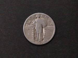 lot 122 image: 1929 D Standing Liberty Silver Quar...