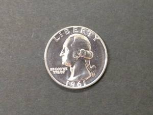 lot 123 image: 1961 Proof Washington Silver Quarte...
