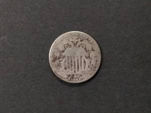 lot 135 image: 1882 Shield Nickel...