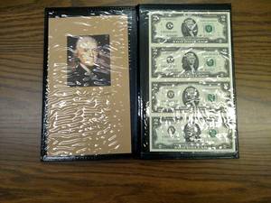 lot 163 image: Portfolio with (4) Uncut 2003 A Two...