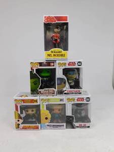 lot 18 image: NIB Funko Pop Figurines