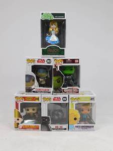 lot 36 image: NIB Funko Pop Figures
