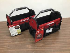 lot 15 image: Lot Of 2 Husky 15in Tool Tote