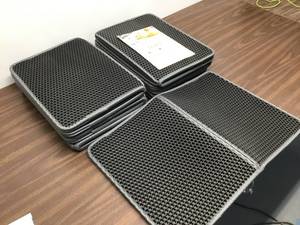 lot 32 image: Lot Of 7 Nat-Hom Cat Litter Mats