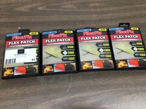 lot 41 image: Lot Of 4 FiberFlex Flex Patch