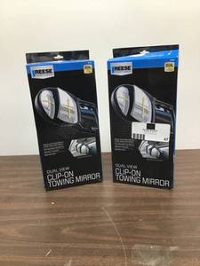 lot 47 image: Lot Of 2 Ireese Towpower Dual Clip Towing Mirror