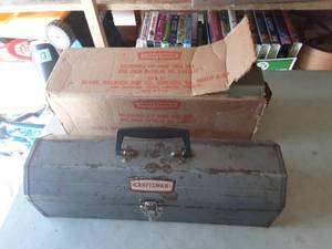 lot 35 image: 2-Craftsman Roof Top Tool Boxes (1-New)