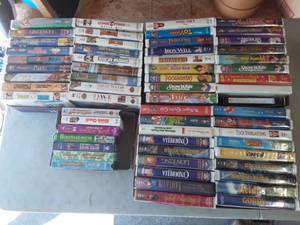 lot 45 image: Lot Of VHS Movies-Disney Classics
