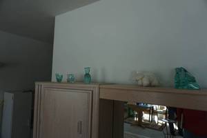 Large Lot of Colored Glass TableDesk Top Decor