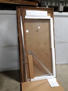 lot 55 image: Glass Shower Door