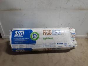 lot 61 image: John Mansville K1244 Kraft Faced R-38 Insulation
