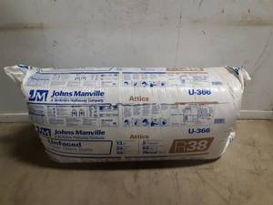 lot 63 image: John Mansville U366 Unfaced R-38 Insulation