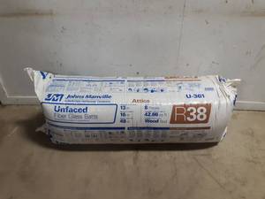 lot 64 image: John Mansville U361 Unfaced R-38 Insulation