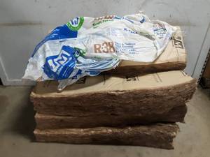lot 77 image: John Mansville K1244 Kraft Faced R-38 Insulation - Bag Opened