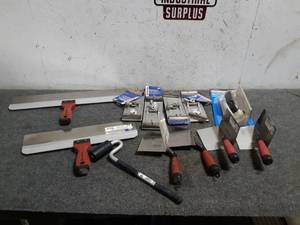 lot 106 image: Large Lot of Marshalltown Drywall Tools (S38)