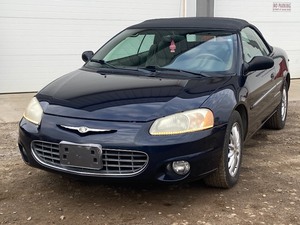 lot 5 image: 2001 Chrysler Sebring Lxi Convertible