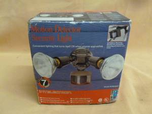 lot 123 image: New Security Light