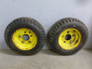 lot 133 image: John Deere Tires
