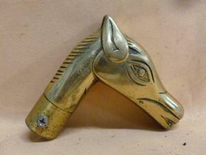 lot 199 image: Brass Cane Handle
